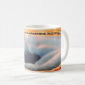 Morning Glory Pool, Yellowstone Nationalpark Kaffeetasse (VorderseiteRechts)