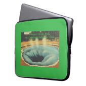 Morning Glory Pool, Yellowstone Nationalpark Laptopschutzhülle (Vorderseite Links)