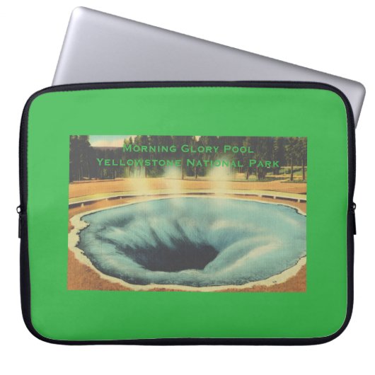 Morning Glory Pool, Yellowstone Nationalpark Laptopschutzhülle (Vorderseite)