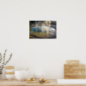 Morning Glory Pool, Yellowstone Nationalpark Poster (Küche)