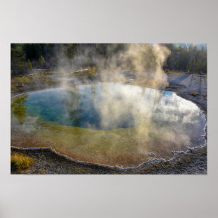 Morning Glory Pool, Yellowstone-Nationalpark Poster