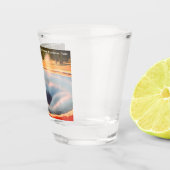 Morning Glory Pool, Yellowstone Nationalpark Schnapsglas (Rechts)