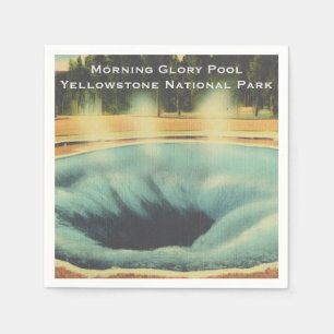 Morning Glory Pool, Yellowstone Nationalpark Serviette