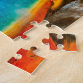 Morning Glory Pool Yellowstone. Puzzle (Seite)