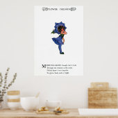 Morning-Glory Poster (Küche)