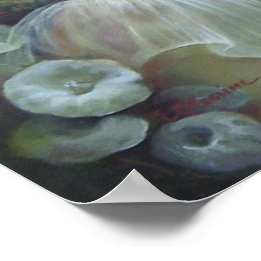 Morning Glory Poster (Ecke)