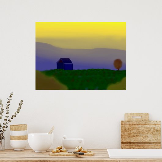 Morning Glory Poster (Küche)