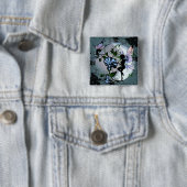 Morning Glory Shadow Fairy und kosmische Katze Button (Beispiel)