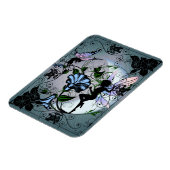 Morning Glory Shadow Fairy und kosmische Katze Magnet (Linke Seite)