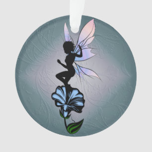 Morning Glory Shadow Fairy und kosmische Katze Ornament