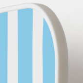 Morning Glory Stripes Pickleball Paddle (Linke Seite)