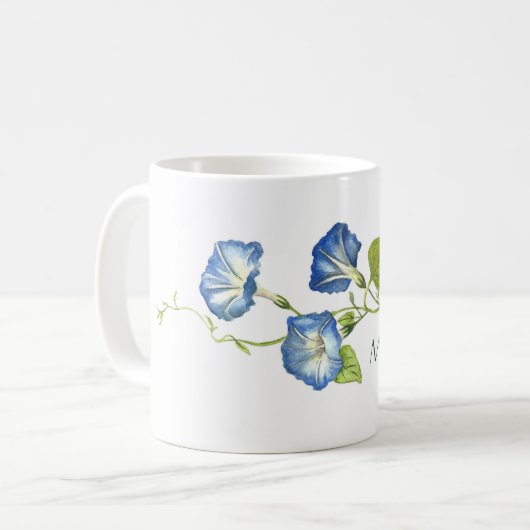 Morning Glory Tasse (Vorderseite Links)