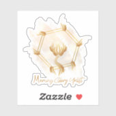 Morning Glory Uplift Logo Vinyl Sticker (Blatt)