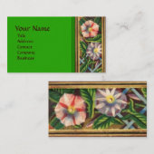 MORNING GLORY VISITENKARTE (Vorne/Hinten)