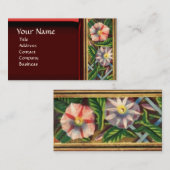 MORNING GLORY VISITENKARTE (Vorne/Hinten)