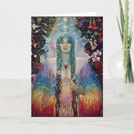 Morning Glory von Elizabeth Kyle. Karte (Vorderseite)