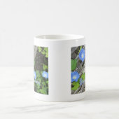 Morning Glory Watercolor Kaffeetasse (Mittel)