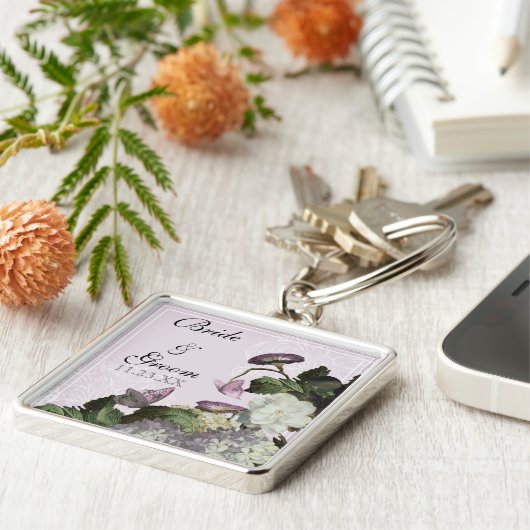 Morning Glory Wedding - Personalisierte Schlüsselk Schlüsselanhänger (Seite)