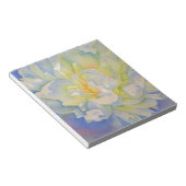 Morning Glow | Aquarellmalerei mit weißer Pfirsich Notizblock (angewinkelt)