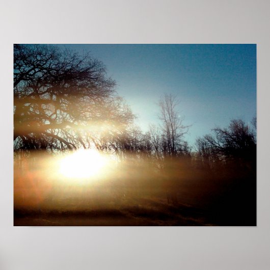 Morning Glow Poster (Vorne)