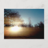 Morning Glow Postkarte (Vorderseite)