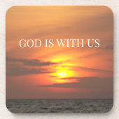 Morning Grace Over the Water Getränkeuntersetzer (Vorderseite)