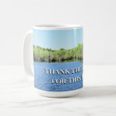 Morning Gratitude Reminder Kaffeetasse (Vorderseite Links)
