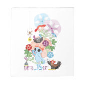 MORNING GRAY ALIEN NOTIZBLOCK (Vorderseite)