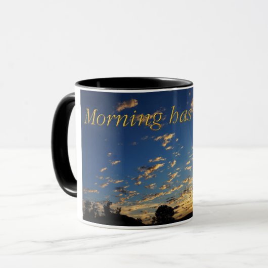 Morning has broken tasse (Vorderseite Links)