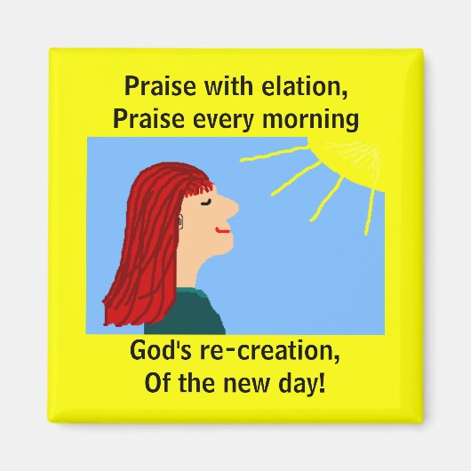 MORNING HAT BROKEN - Magnet (Vorne)