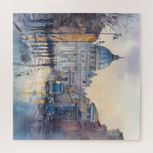 Morning in Rome Puzzle (Horizontal)