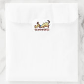 Morning Joe Herz-Aufkleber (Tasche)