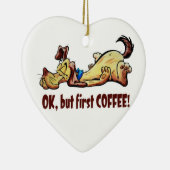 Morning Joe Keramik Ornament (Rechts)