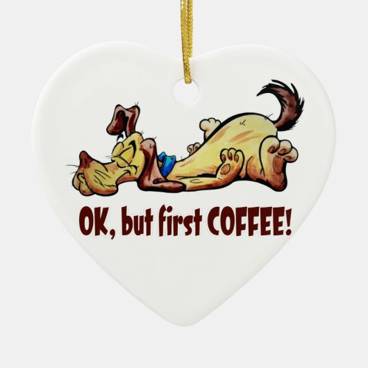 Morning Joe Keramik Ornament (Vorne)