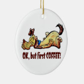 Morning Joe Keramikornament (Rechts)