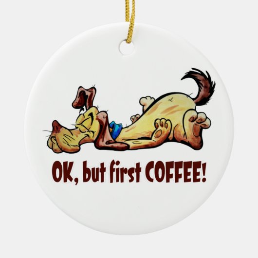 Morning Joe Keramikornament (Vorne)