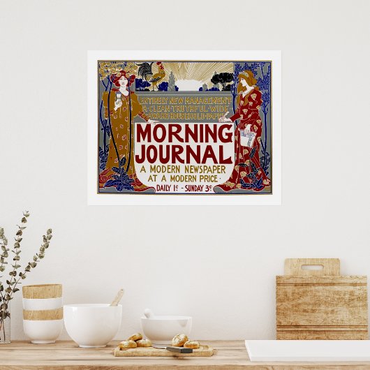 Morning Journal Poster (Küche)