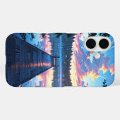 Morning Lake Reflection Case-Mate iPhone Hülle (Rückseite (Horizontal))