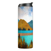 Morning Lake Rower Thermosbecher (Nach links gedreht)