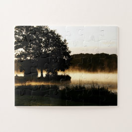 Morning Lake Scene 11x14 30pc jpcna Puzzle