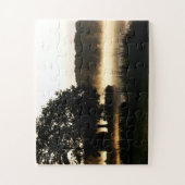 Morning Lake Scene 11x14 30pc jpcna Puzzle (Vertikal)