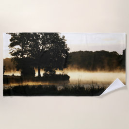 Morning Lake Scene btcna Strandtuch