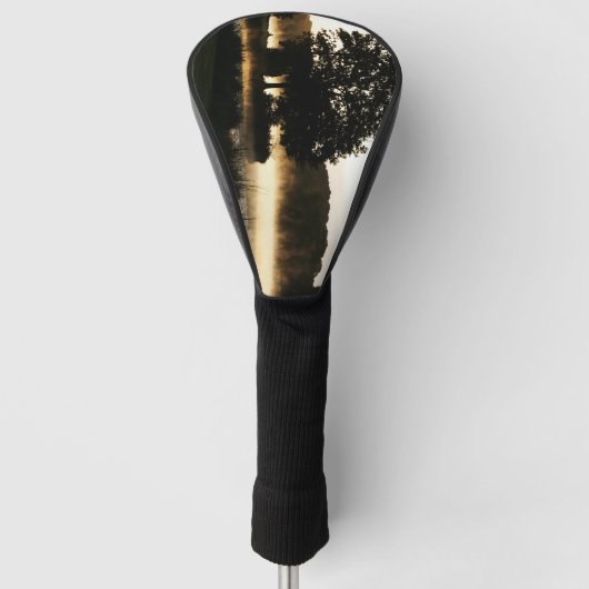 Morning Lake Scene dccna Golf Headcover (Vorderseite)