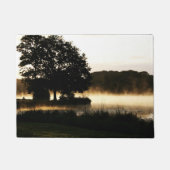 Morning Lake Scene dmcna Fußmatte (Vorderseite)