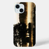 Morning Lake Scene iphcna Case-Mate iPhone Hülle (Rückseite)