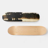 Morning Lake Scene sdcna Skateboard (Horizontal)