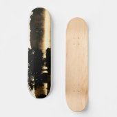 Morning Lake Scene sdcna Skateboard (Vorderseite)