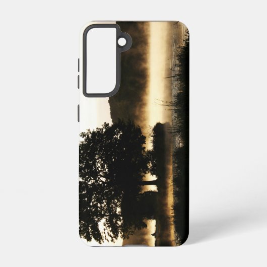 Morning Lake Scene sgcna Samsung Galaxy Hülle (Rückseite)