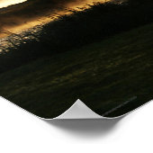 Morning Lake Scene wapcn Poster (Ecke)