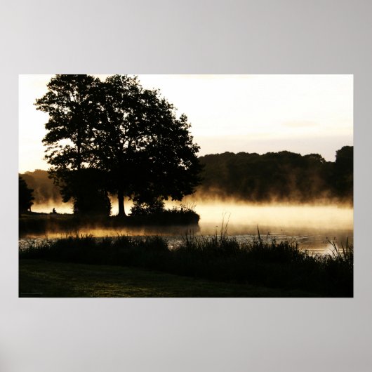 Morning Lake Scene wapcnm Poster (Vorne)